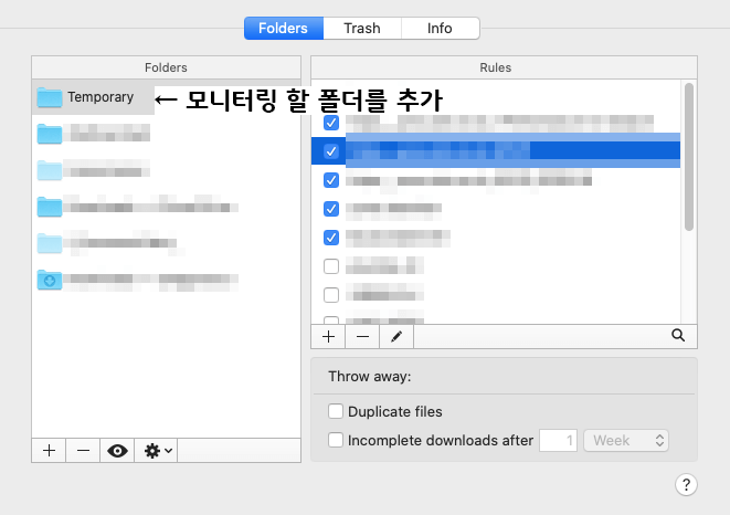 Screen Shot 2021 10 04 at 12.55.56 hazel,Mac,OSX,맥,유틸리티,변하는,이름,폴더,정리 hazel로 Mac OSX에서 변하는 이름의 폴더까지 자동으로 정리