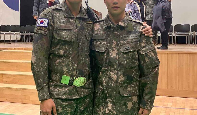 신병 교육대대 수료식