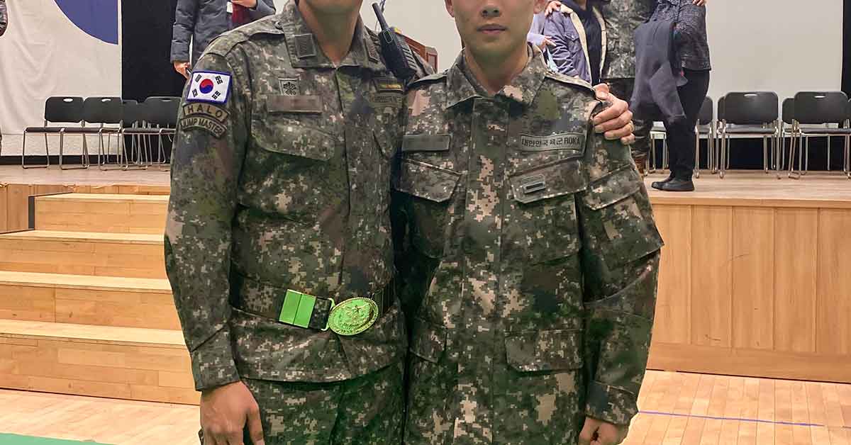 신병 교육대대 수료식